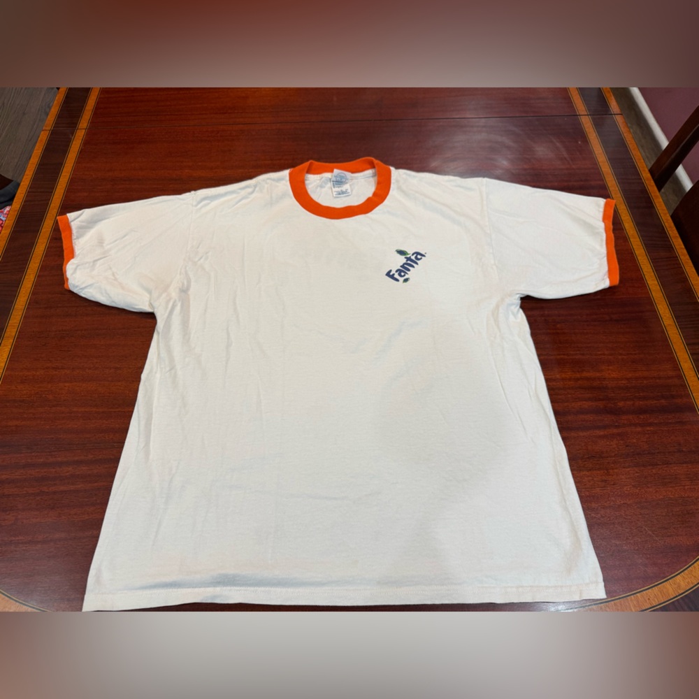 Vintage Fanta White and Orange T-Shirt